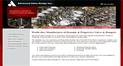 Desktop Screenshot of advancedvalve.com